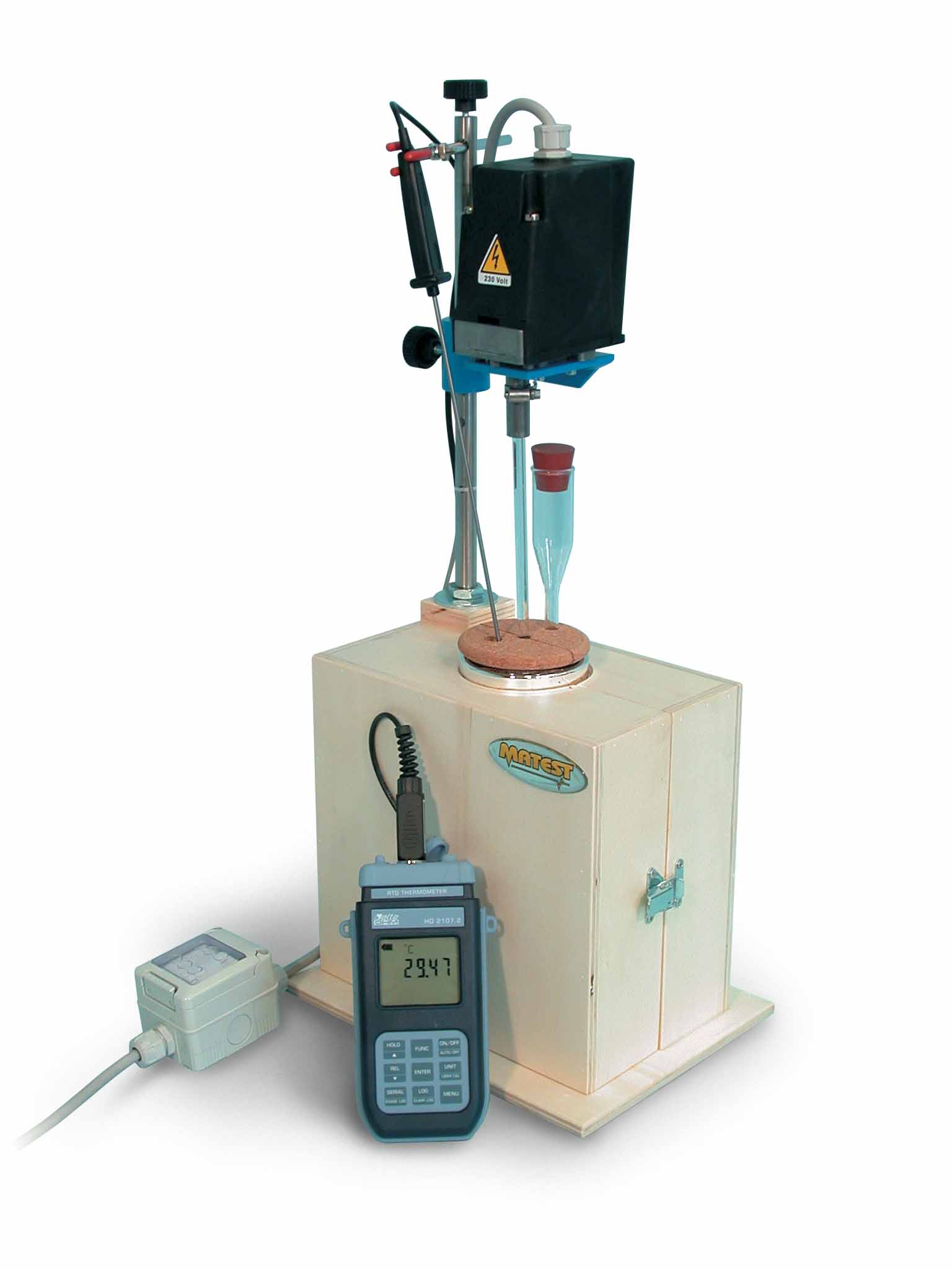CALORIMETER HEAT OF HYDRATION OF CEMENT